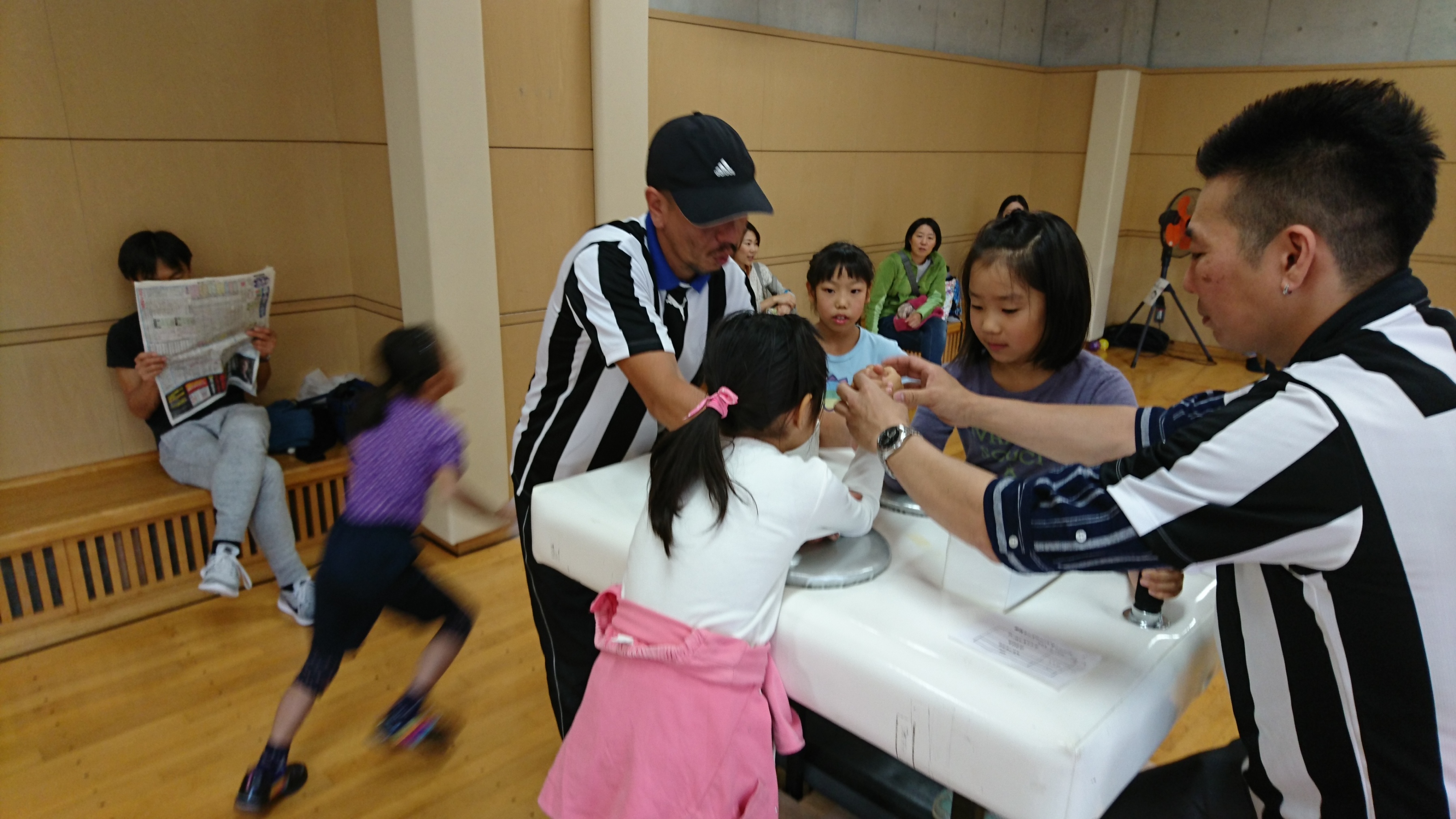 都筑区子供腕相撲大会